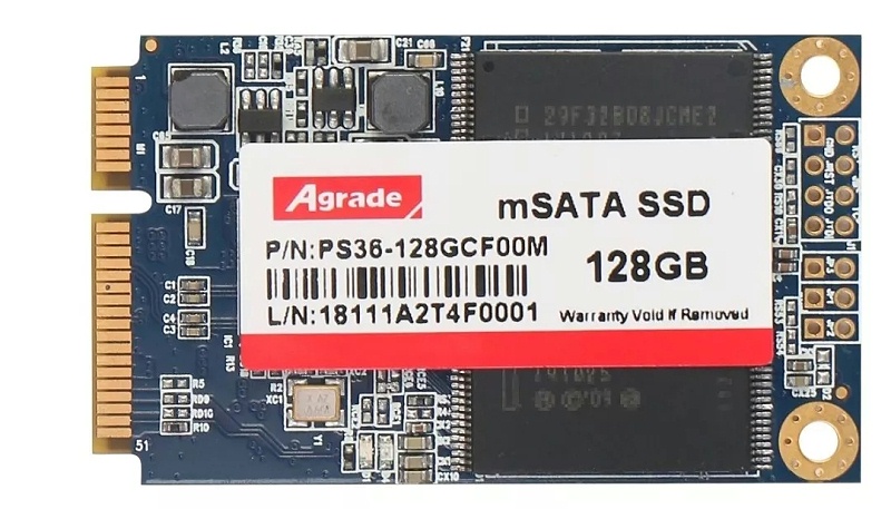 Agrade 工業級mSATA固態盤
