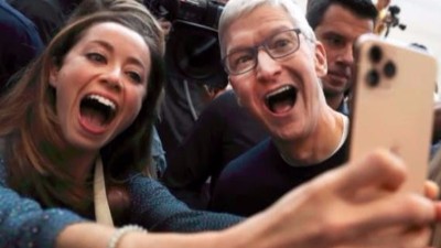 iPhone 11發布刺激股價上漲 蘋果市值又破1萬億美元