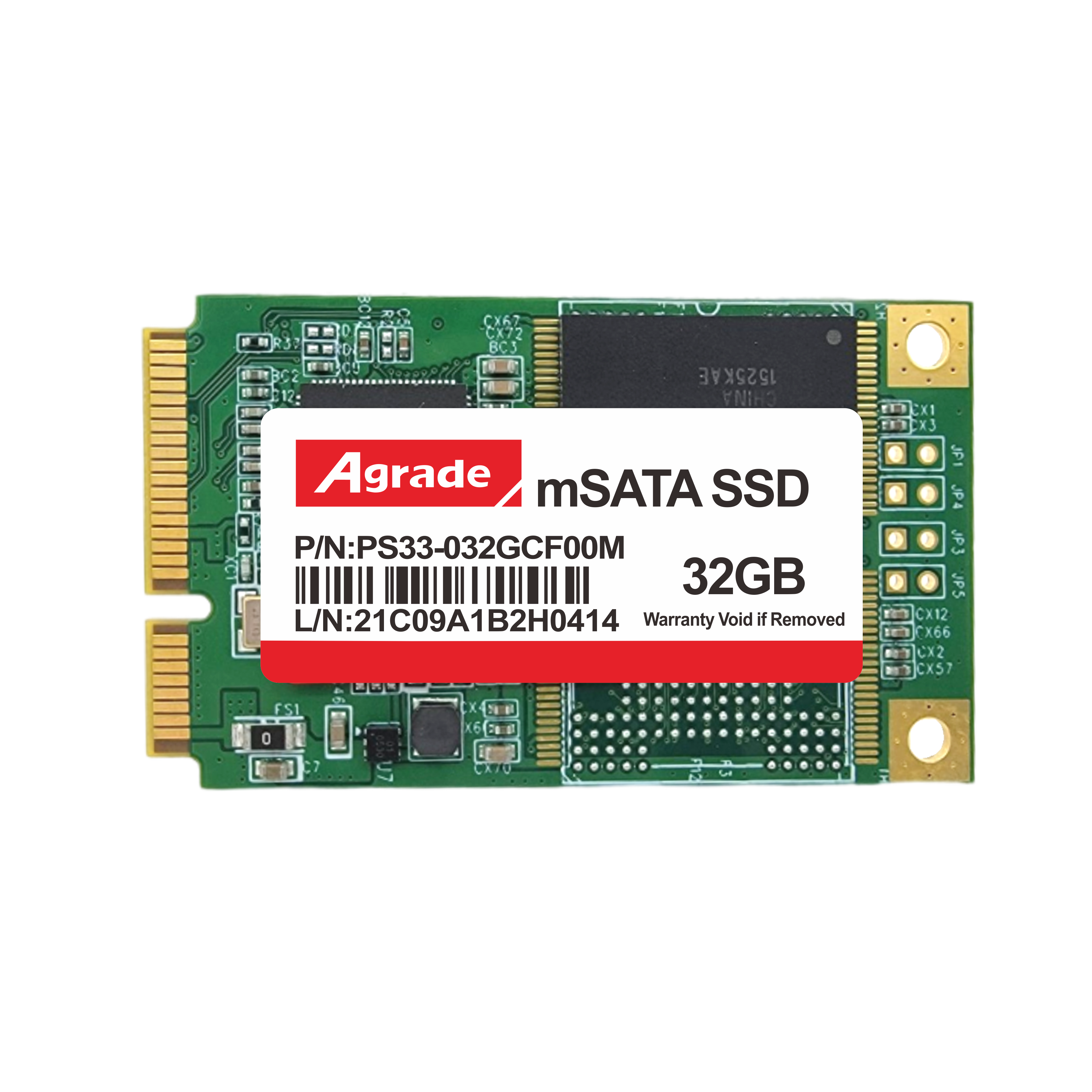 工業級mSATA PS33