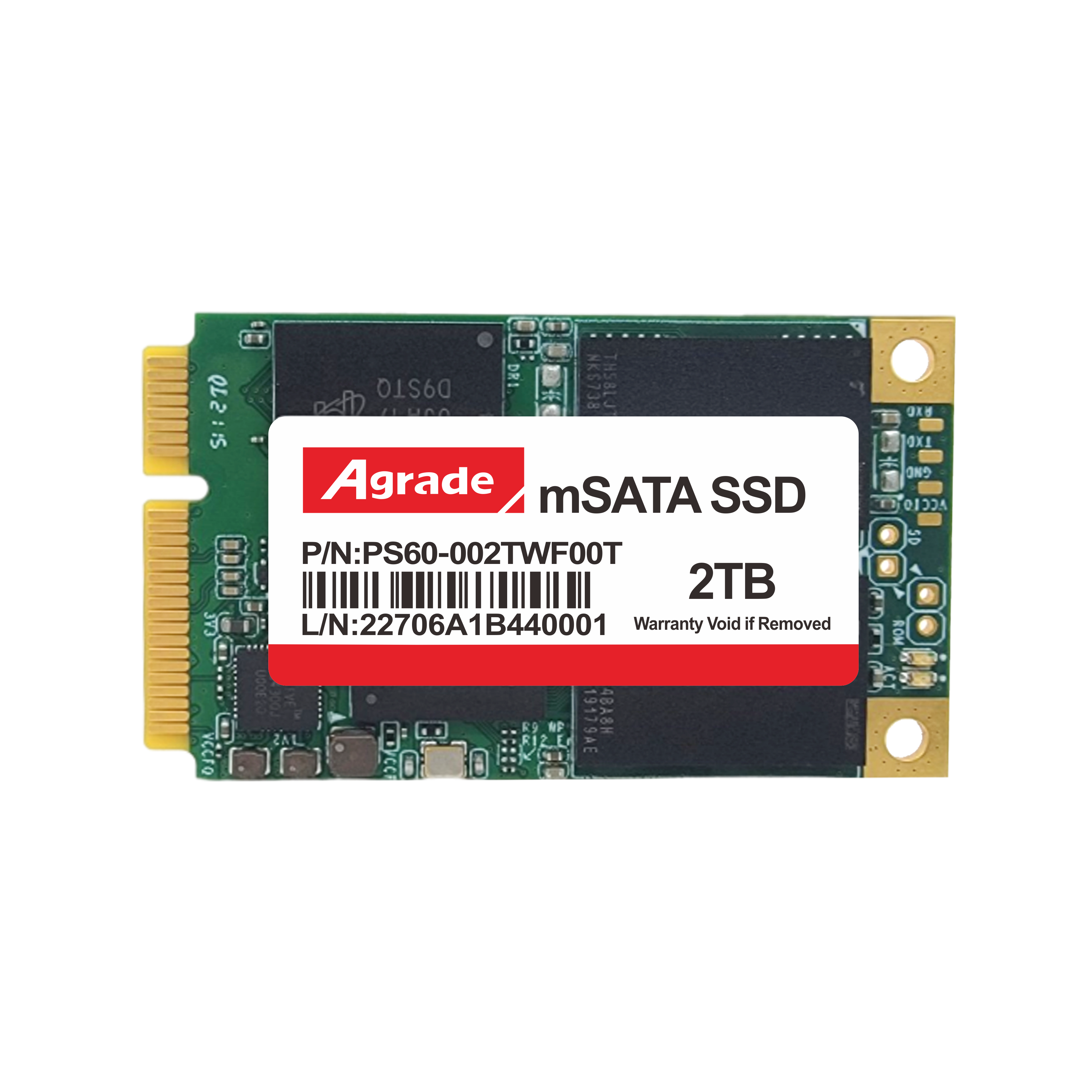 工業級mSATA PS60